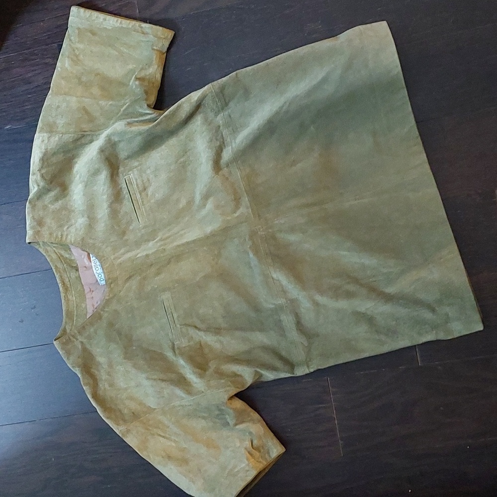 Suede Top